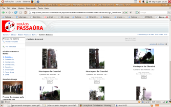 Pagina principal de um algum de fotos